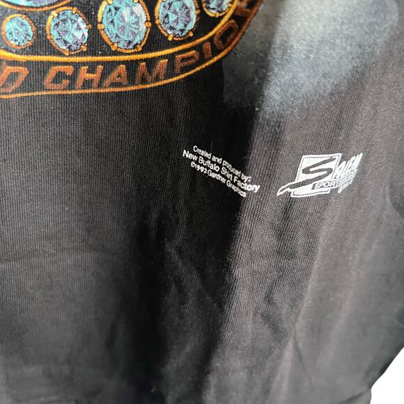 Vintage Salem Sportswear Chicago Bulls DRY ROT Shirt Size Medium 19x29 - Picture 5 of 13